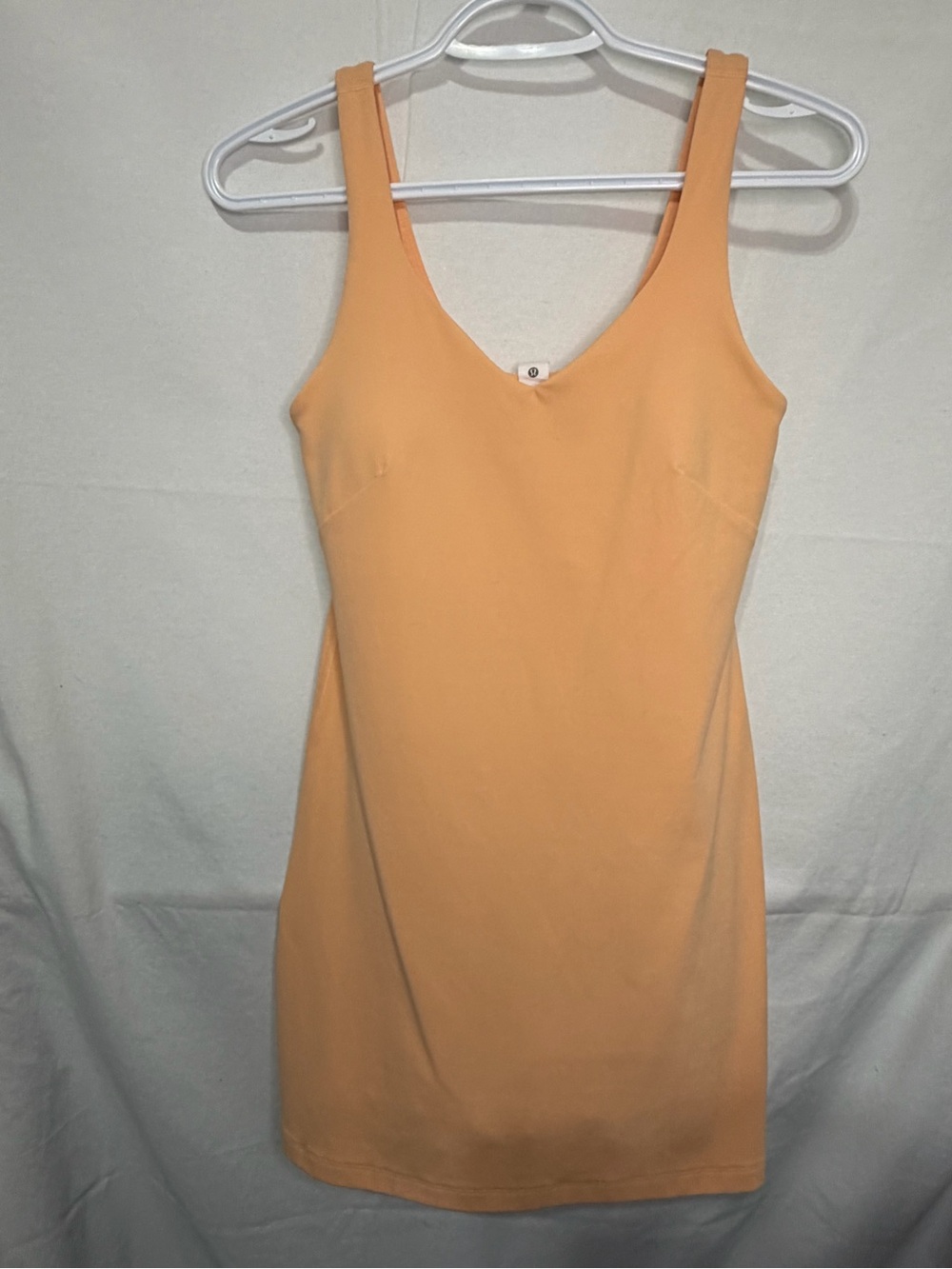 Lululemon NWOT Peach Bellini Align Tank Dress - size 6 - Picture 5 of 9